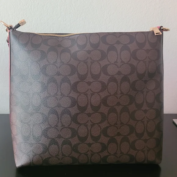 Coach Marlon Hobo In Signature Canvas - Picture 7 of 16